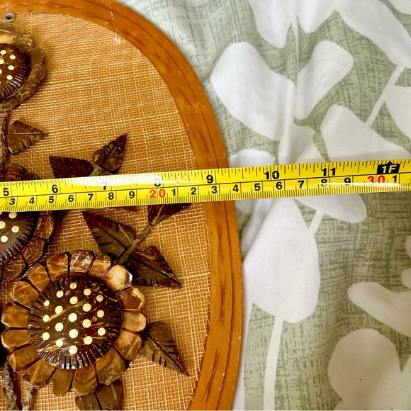 Vintage Rustic Retro Wood Sunflower Flower Spring Summer Cottagecore Wall Art - Picture 8 of 8